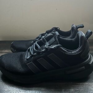 Adidas Cloudfoam Racer TR23 Black Carbon Sneakers Women's 7.5